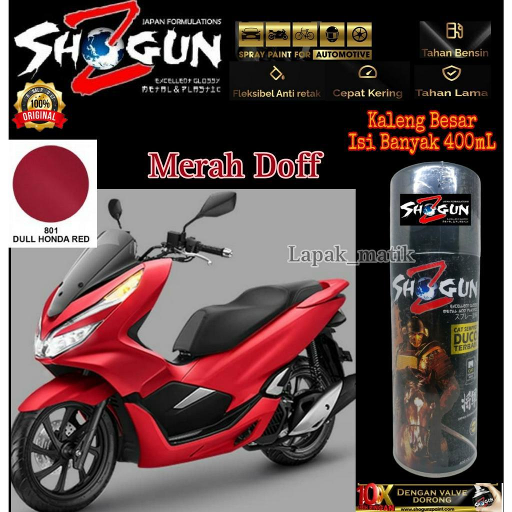 Pilok SHOGUN Z MERAH DOFF DULL HONDA RED 801