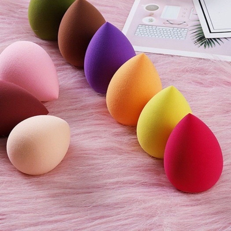 SPONGE MAKEUP BEAUTY BLENDER / SPONGE OVAL / TELUR / TELUR MIRING