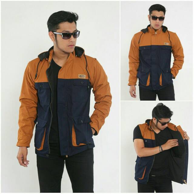 Jaket Parka Pria Model Rompi