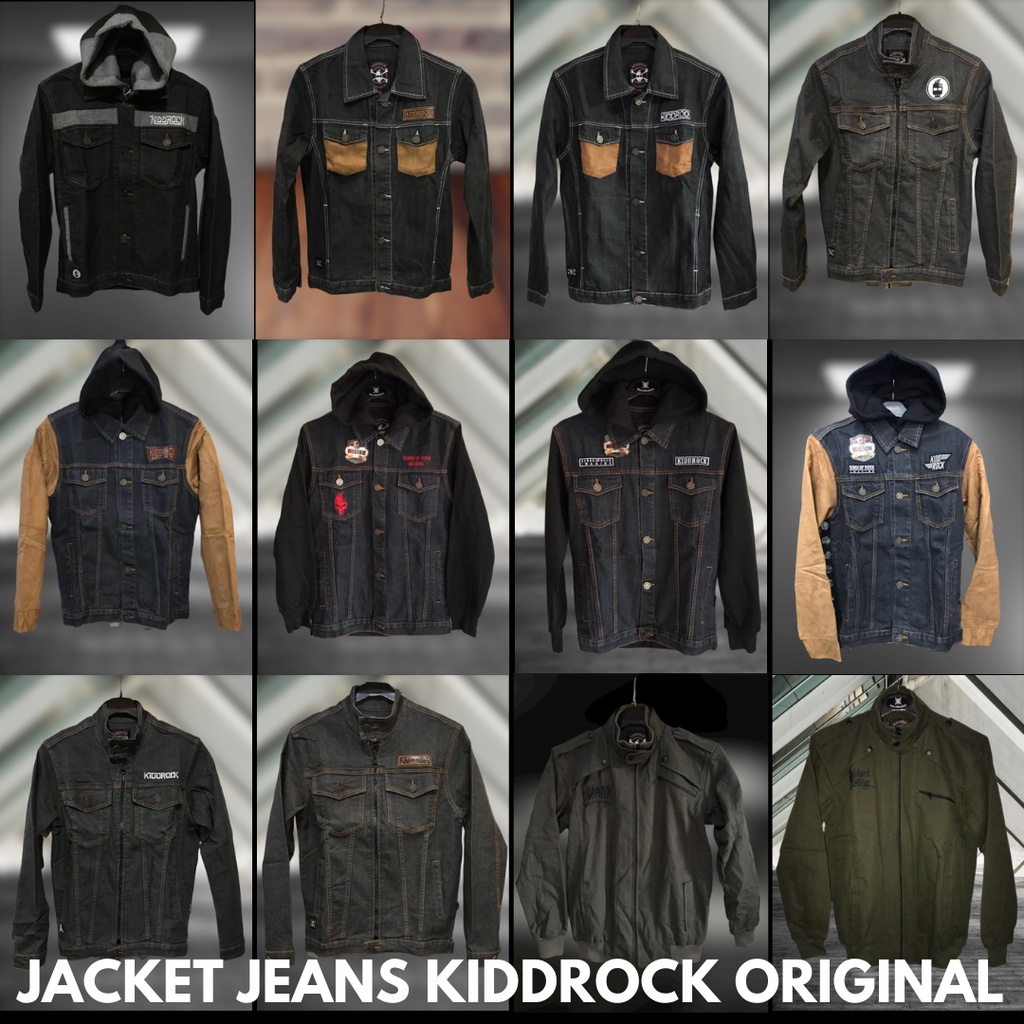 JAKET JEANS KIDDROCK ORIGINAL JACKET JEAN KIDROCK
