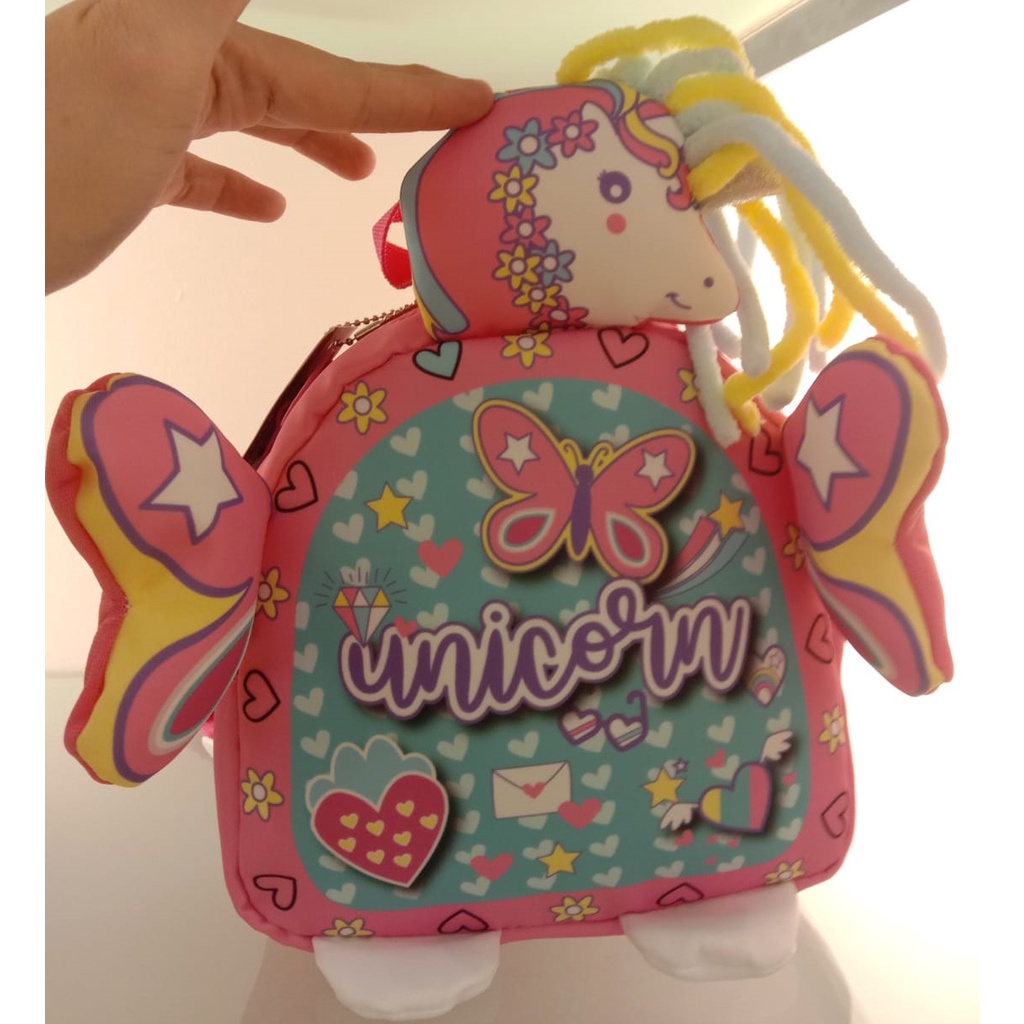 MINI BAG TAS RANSEL ANAK CUTE KARAKTER UNICORN BY ELIZABETH