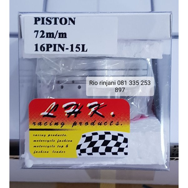 piston LHK Pen 16 diameter 72 lc 135
