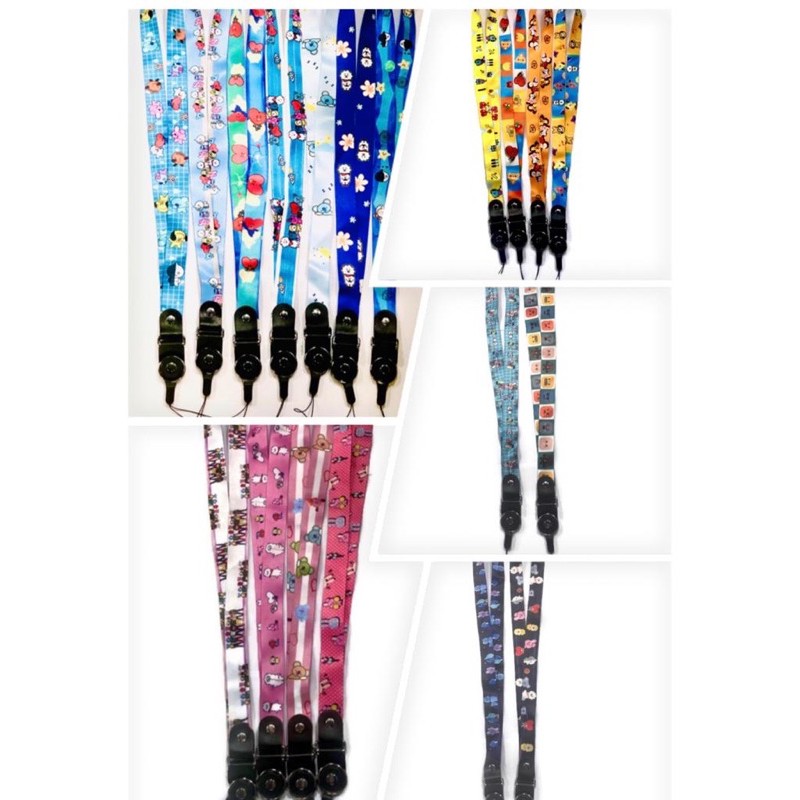 Lanyard/Strap ID Kartu /Gantungan tali HP kunci BTS