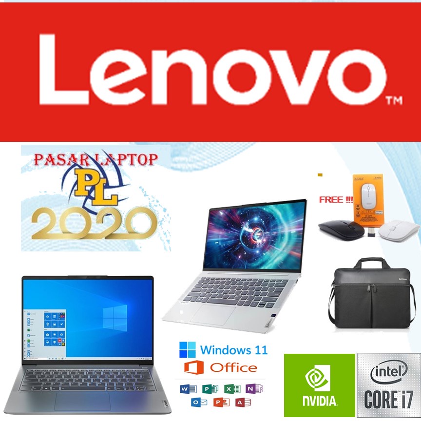 Lenovo Ideapad 5 PRO-14ITL6-C1ID i7-1195G7 16GB 1TB SSD 2.2K MX450 2GB WIN11+OHS2021