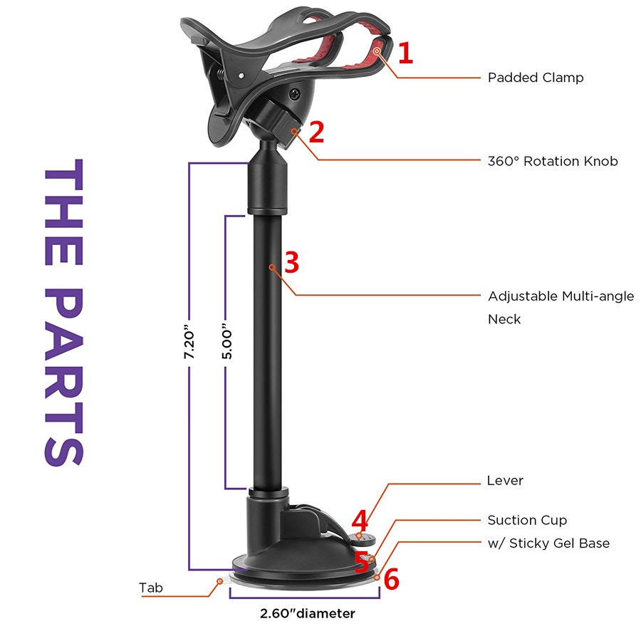 Car Holder Untuk Kaca depan Mobil