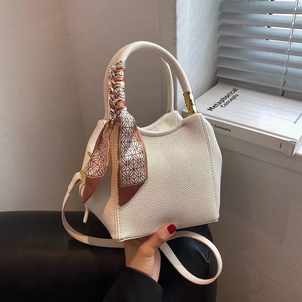 BJ64920 - BLACK/BLUE/BROWN/KHAKI/WHITE - TAS HANDBAG JINJING SLEMPANG WANITA FASHION KOREA CHINA IMPORT MODIS ELEGAN TERMURAH TERLARIS TERBARU BAGSTORE JAKARTA TAS BATAM ZC4920