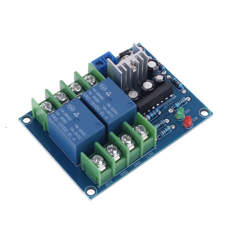 Zzz Modul Board Sirkuit power Amplifier 2.1 Tiga channel High power Relay Proteksi Speaker