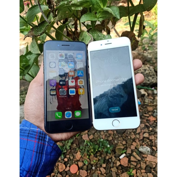 IPHONE 7 128 MINUS LUPA SANDI ICLOUD+SMARTFREN ONLY   IPHONE 6S KONDISI PASCODE/DISABLE