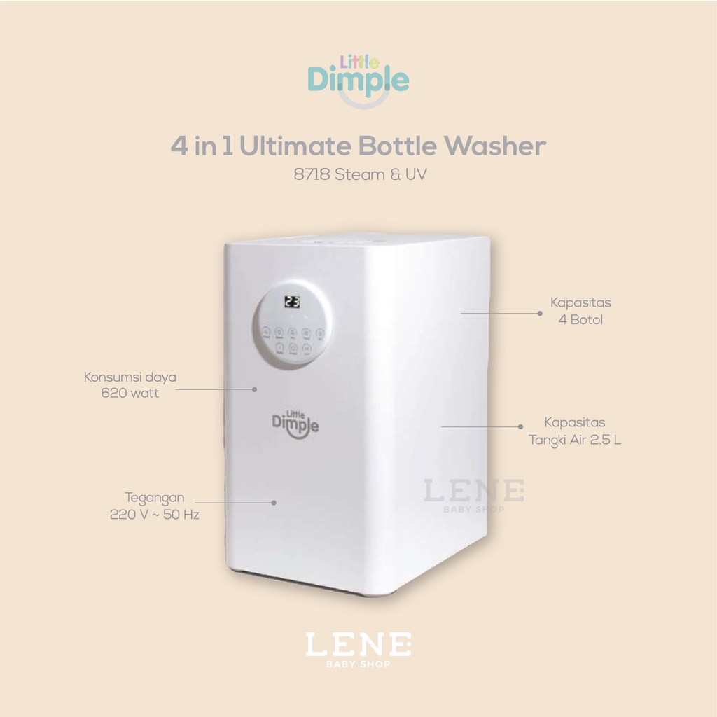 Little Dimple 4in1 Ultimate Bottle Washer