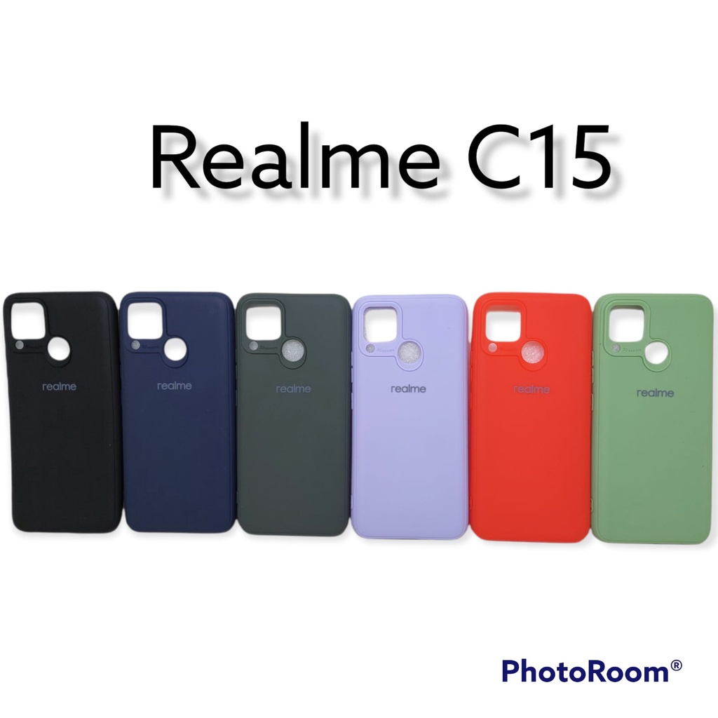 SoftCase Warna Warni Realme C2 C3 C11 C12 C15 5 5i with 3D Camera Casing Candy Macaron Pelindung Kamera