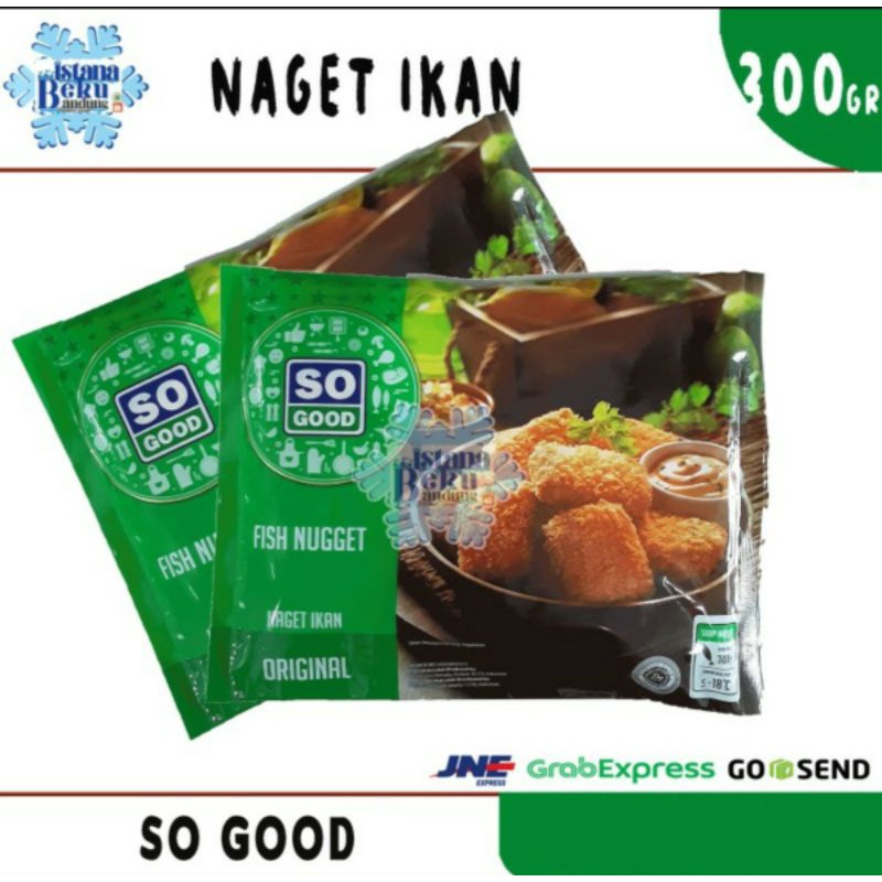 

So Good Fish Nugget 300gr / Naget Ikan