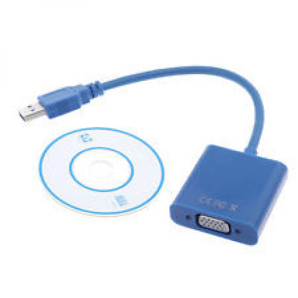 IDN TECH - Adapter Display USB 3.0 ke VGA - CM162