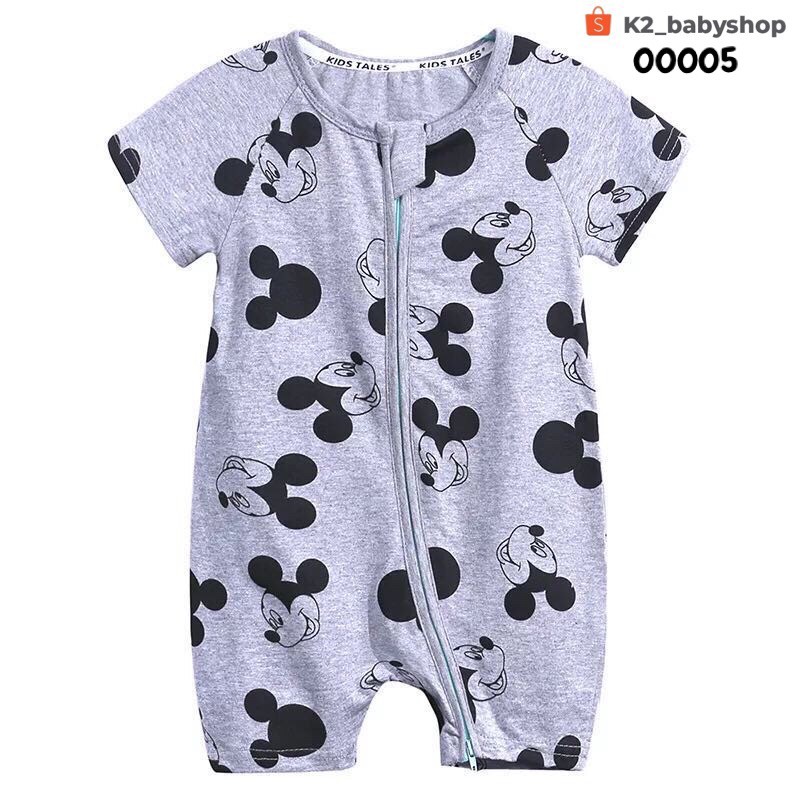 BABY K2 - BABY SHORT ZIPPYSUIT MOTIF MICKEY KODE 00005