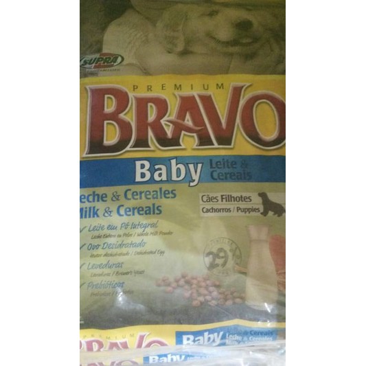 Dog food Bravo puppy premium organic 10kg khusus ekspedisi