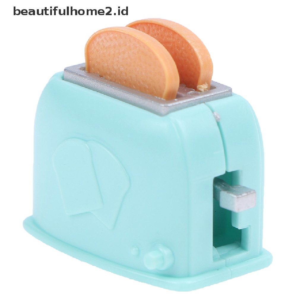 (Beautifulhome2) Buku Literatur Bahasa MandarinId Miniatur Toaster Untuk Rumah Boneka