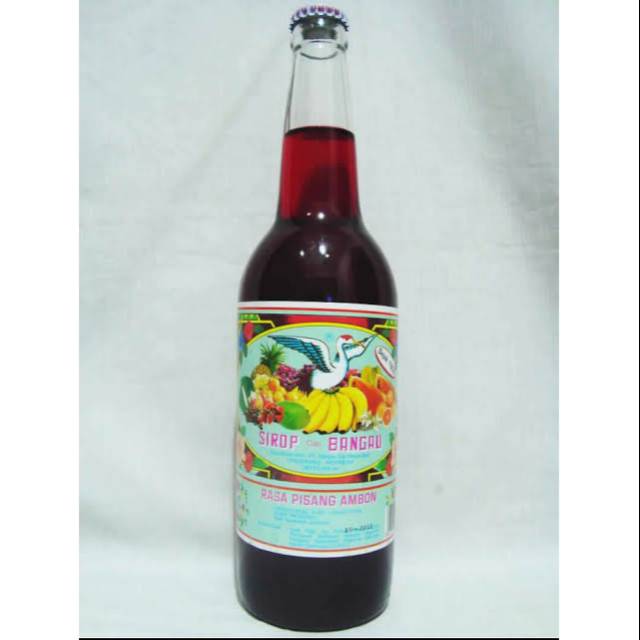 

Sirup cap bangau rasa pisang ambon botol 620 ml