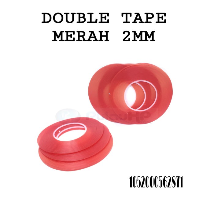 

Star Double Tape Red 2Mm Terlaris