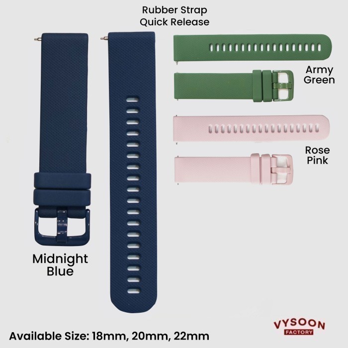 Strap Tali Jam Watch Rubber Karet Silikon Karet Xiaomi Huami Amazfit