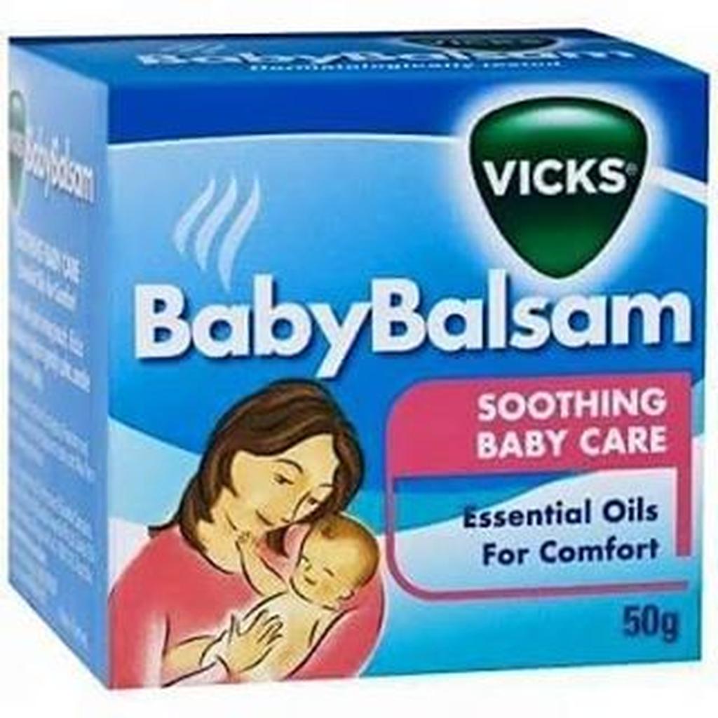 VICKS BABY BALSAM READY BANDUNG BALSAM BABY batuk obat bayi 50GR IMPORT ORIGINAL BALSAM balsem bayi