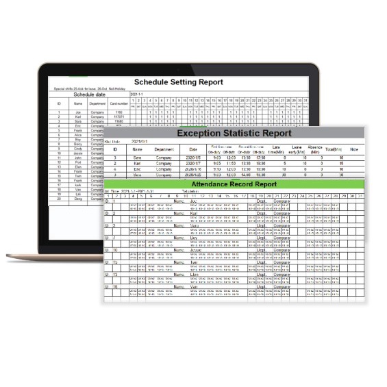 Mesin Absensi Wajah LFACE 10 | Mesin Absen SSR | Fingerprint | Format Excel