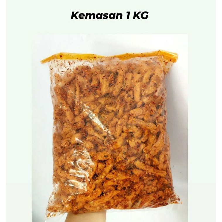 

BASRENG PEDAS 1KG (baso goreng pedas daun jeruk)