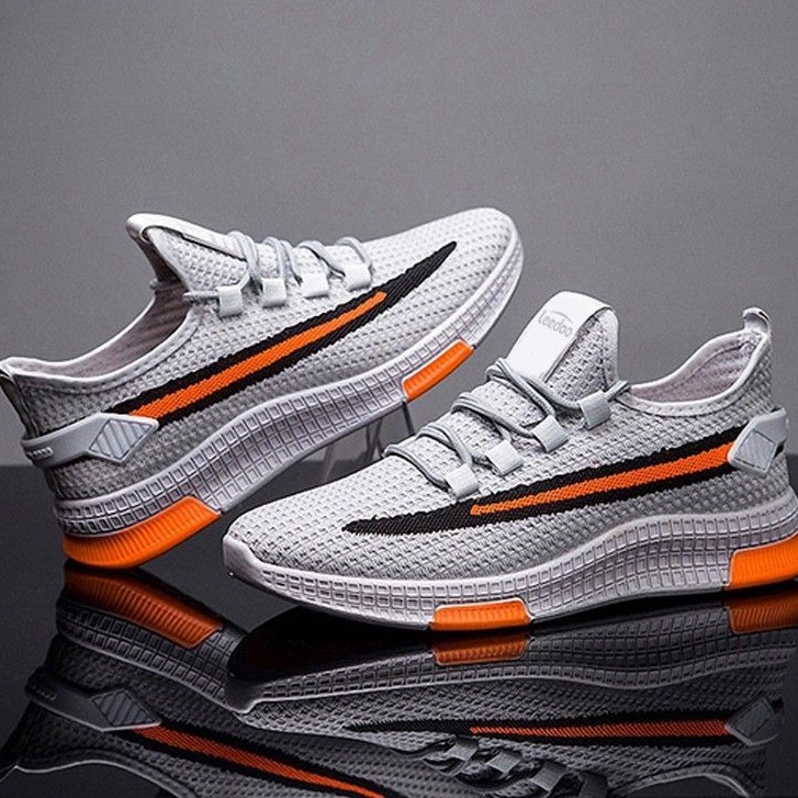 BIG SALE RAMADHAN 4.4 GRATIS ONGKIR PRABU42 sepatu sneaker olahraga terbaru YEEZY RUNNING SPORT leed