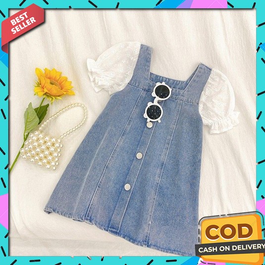 Dres Anak Kekinian Pakaian Anak Dress Perempuan Kualitas Terjamin Sete [Cocobaby Jakarta] Bestseller