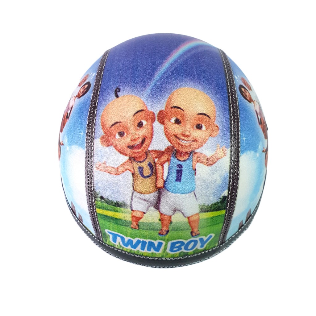 LIMITED EDITION Helm anak retro upin ipin