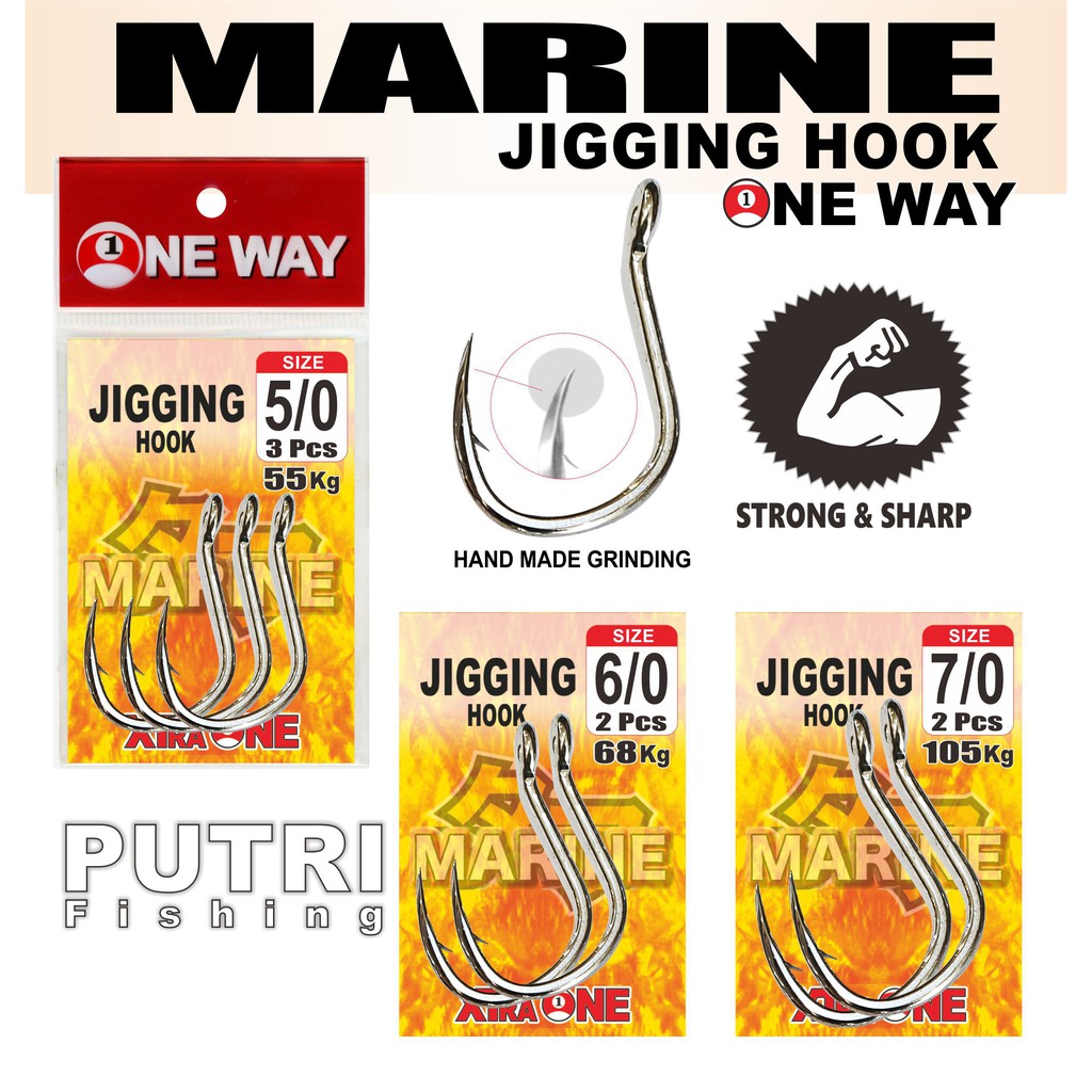 MATA KAIL ONE WAY MARINE JIGGING HOOK