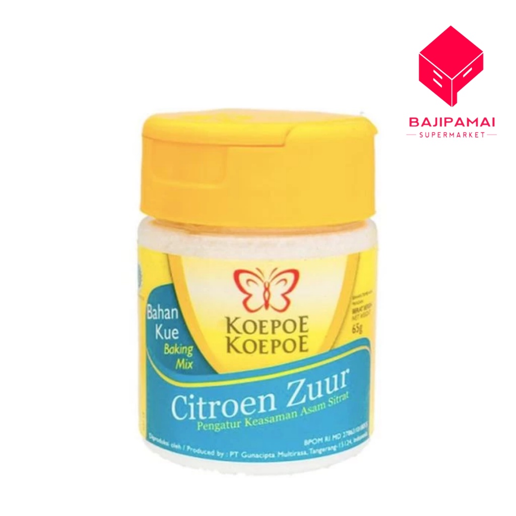 

Koepoe Koepoe Citroen Zuur 65g