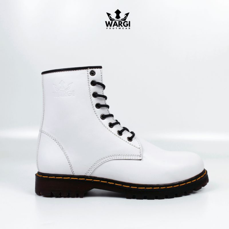 37-44 WARGI JAWARA - Sepatu dokmart Boots Pria Wanita Model dr Martens Docmart 8 Hole Murah Original