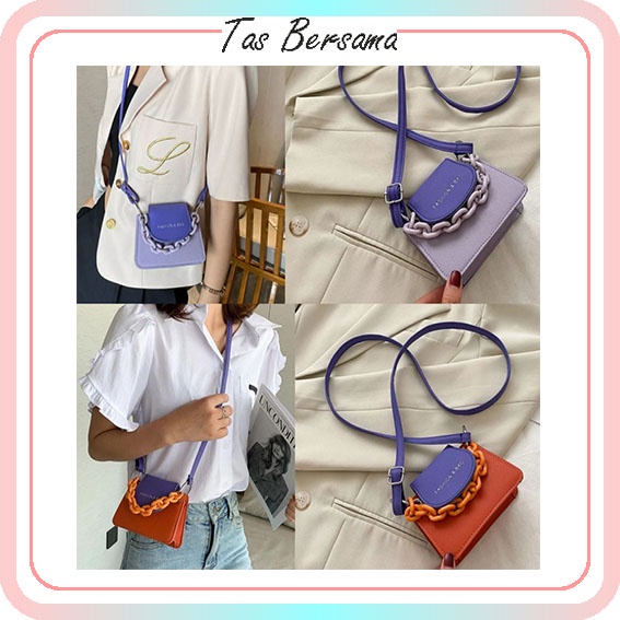 Tas bersama SlingBag Mini Fashion Wanita Casual Selempang High Quality AR - Tas Selempang (TS19)