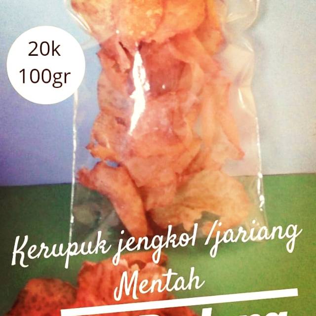 

Kerupuk jengkol jariang padang