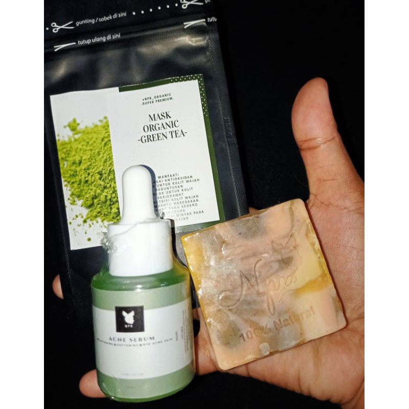 paket hemat acne npr glow//COD