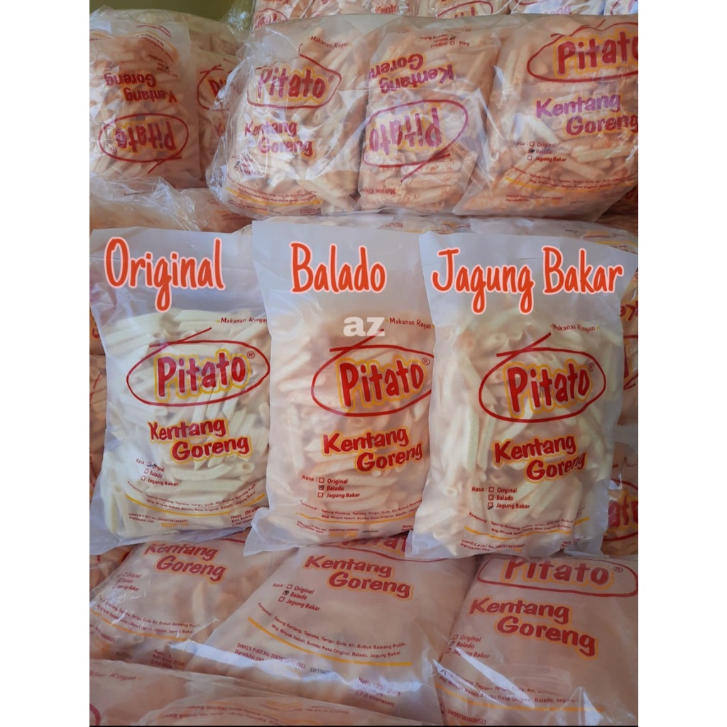 

PITATO KENTANG GORENG 1 BAG