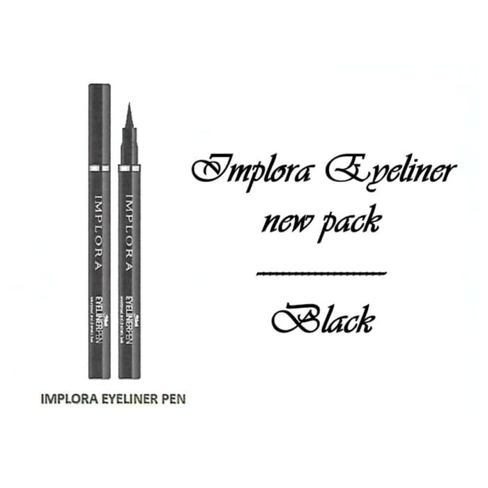 Implora Eyeliner Pen Black Waterproof And Dramatic Look Original BPOM