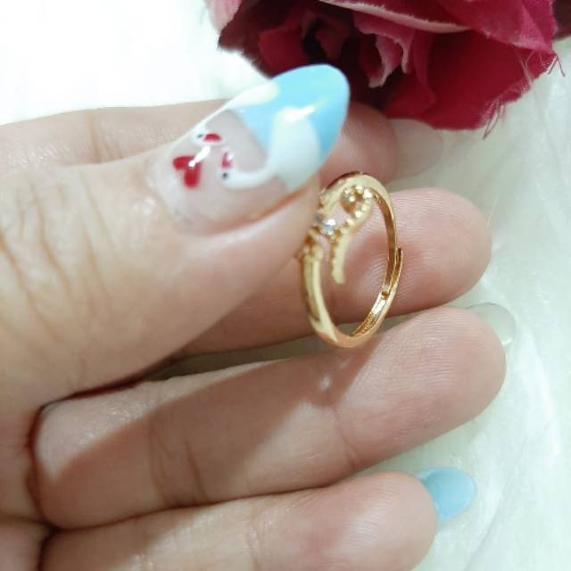 CINCIN INISIAL ANAK EMAS XUPING