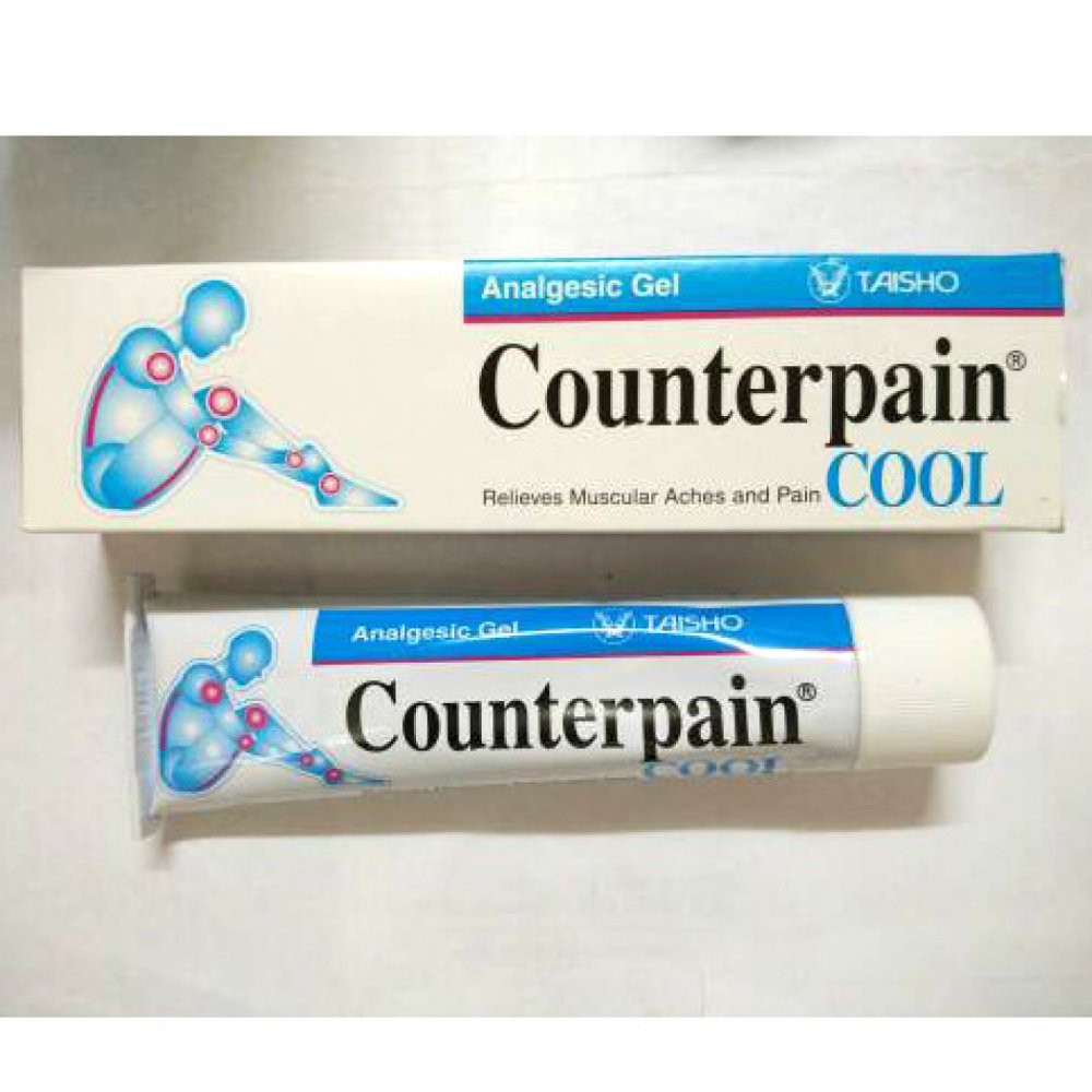 Counterpain Cool 15 Gr - Meredakan Nyeri Sendi-Otot-Keseleo-Encok-Pegal Linu-Sakit Leher