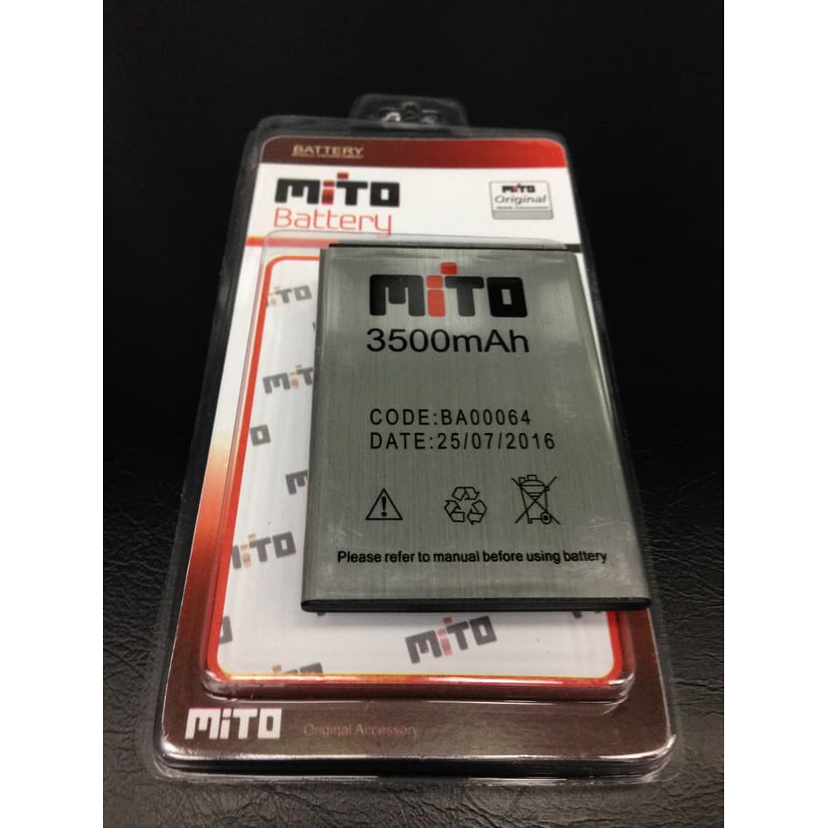 [termurah] Baterai Mito BA-00064 Mito A75 Fantasy 2 3000Mah Original