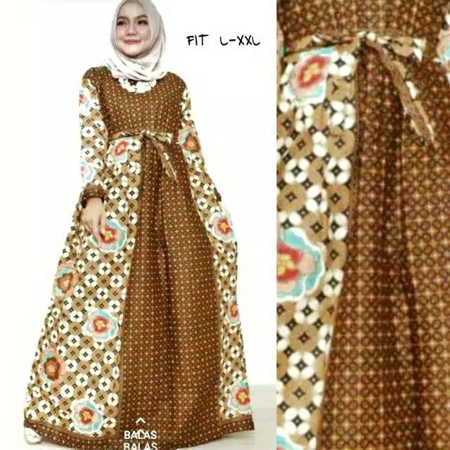 GAMIS BATIK SOLO WAYANG KUAT BESAR