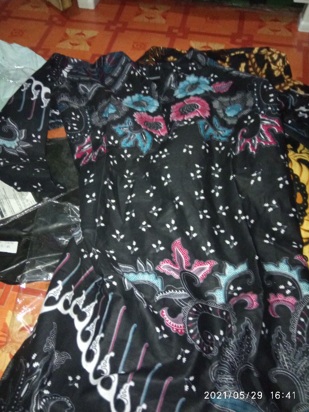 Ms Gamis Batik Sriwedari Maxi Bumil/busui Katun Sogan Allsize Dan Jumbo