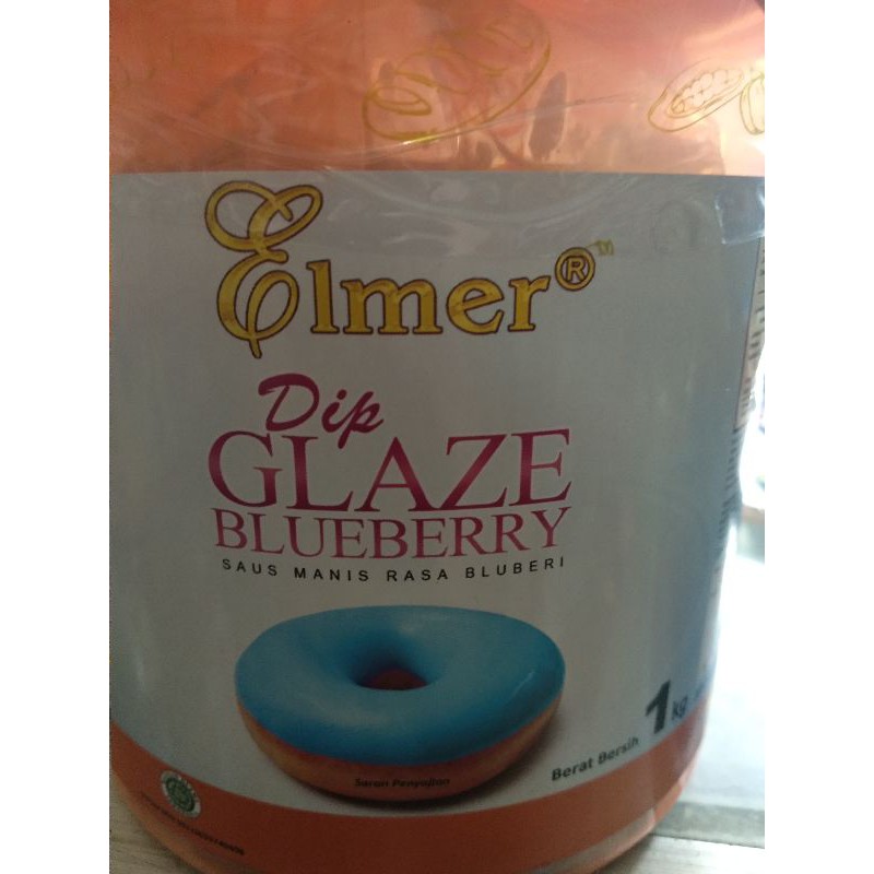 

Dip Glaze Blueberry Elmer 250 gr Repack