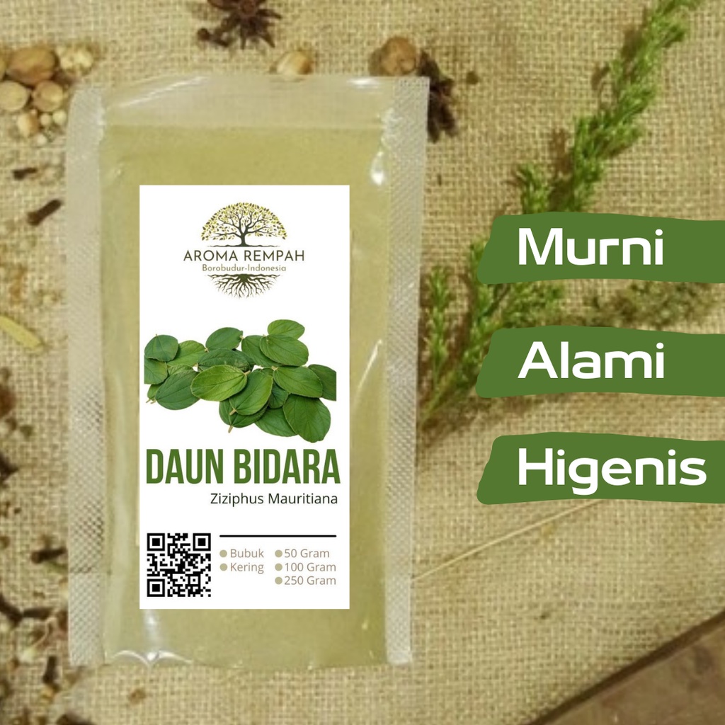 

DAUN BIDARA ARAB BUBUK MURNI - Ziziphus Mauritiana - TANPA CAMPURAN - JSR - REMPAH - PREMIUM QUALITY