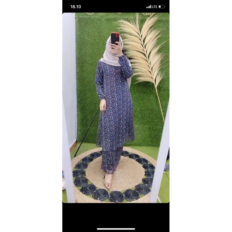 gamis Malaysia motif premium