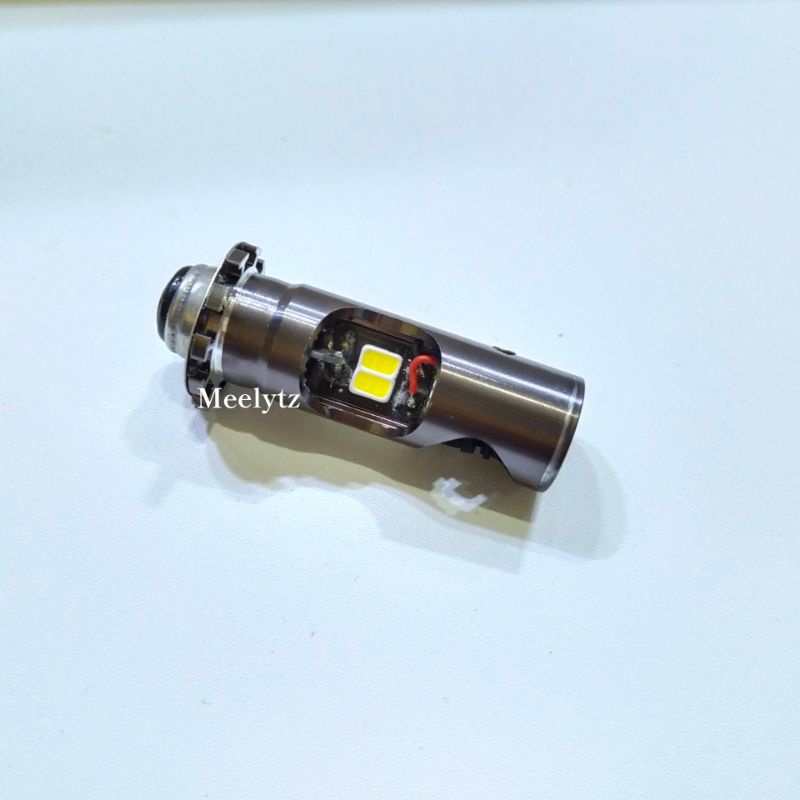 Lampu Depan Led 2 sisi 12 mata H6 Led ada kipas jauh dekat putih AC DC