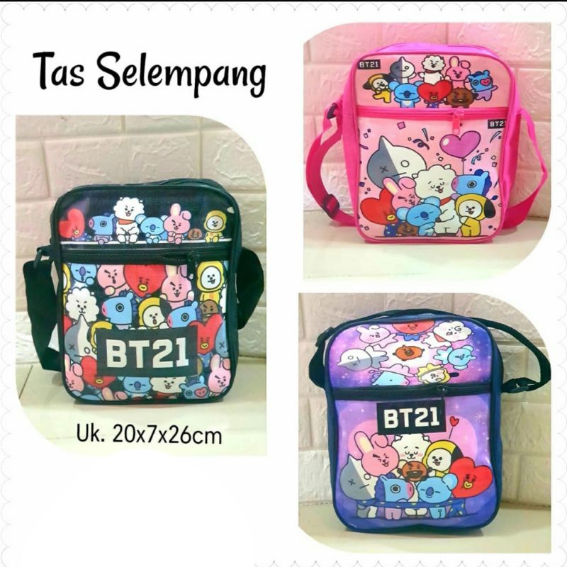 Tas slempang anak // Tas ngaji anak // Tas BTS