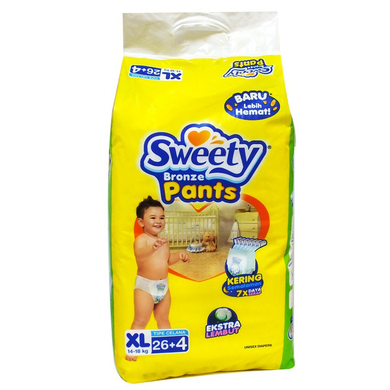 sweety baby pampers M isi 34  pampers