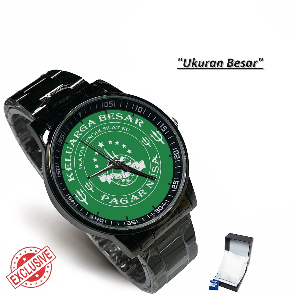 Jam Tangan Rantai Couple KEL.BESAR PAGAR NUSA NU (Limited Edition)