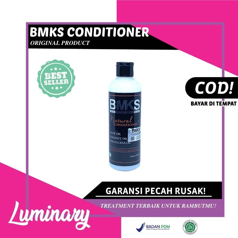 BMKS Conditioner Rambut Kondisioner Perawatan Kecantikan Rambut Vitamin Rambut Kering Hair Treatment Original BPOM