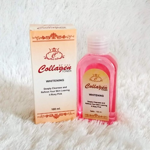 Toner Collagen Whitening Plus Vit C Dan E 100ml